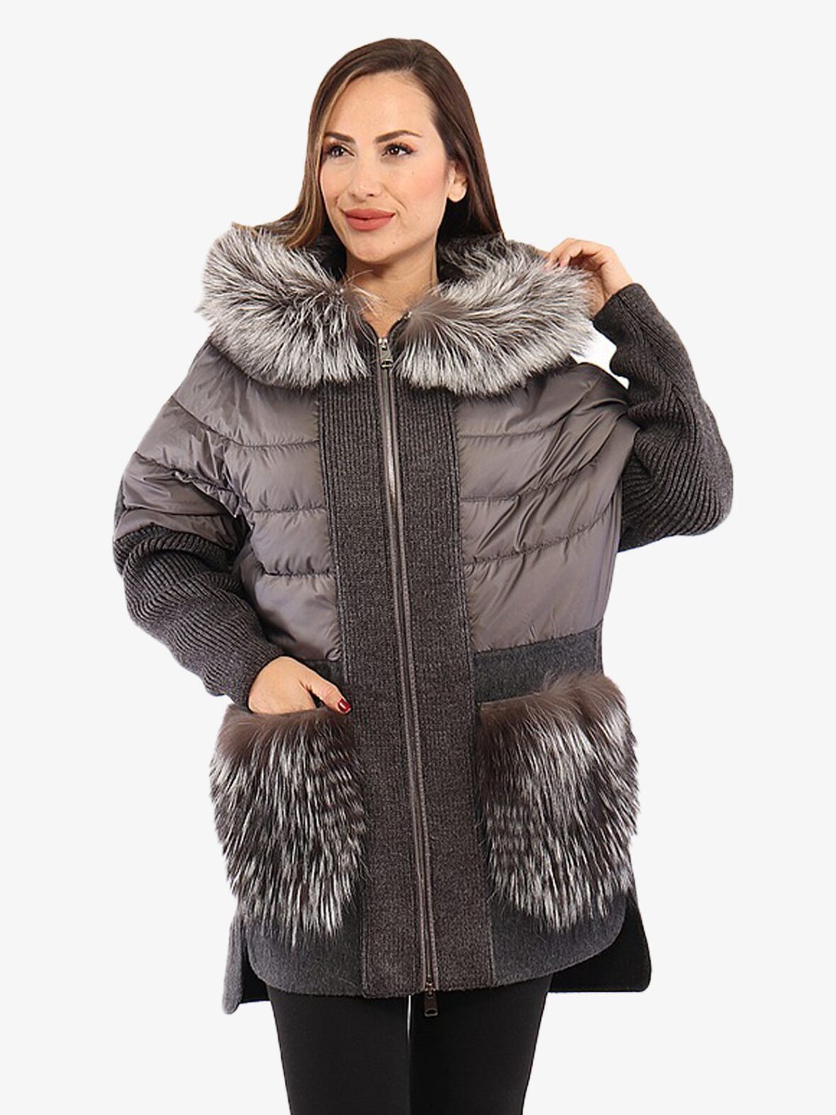 Jacke aus Alpakawolle